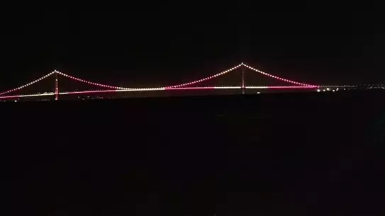 Galatasaray'ın Şampiyonluğu Köprüde Kutlandı