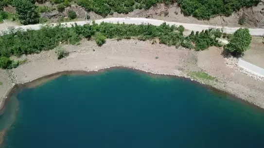 Yuvacık Barajı'nda Su Seviyesi Düşüşte