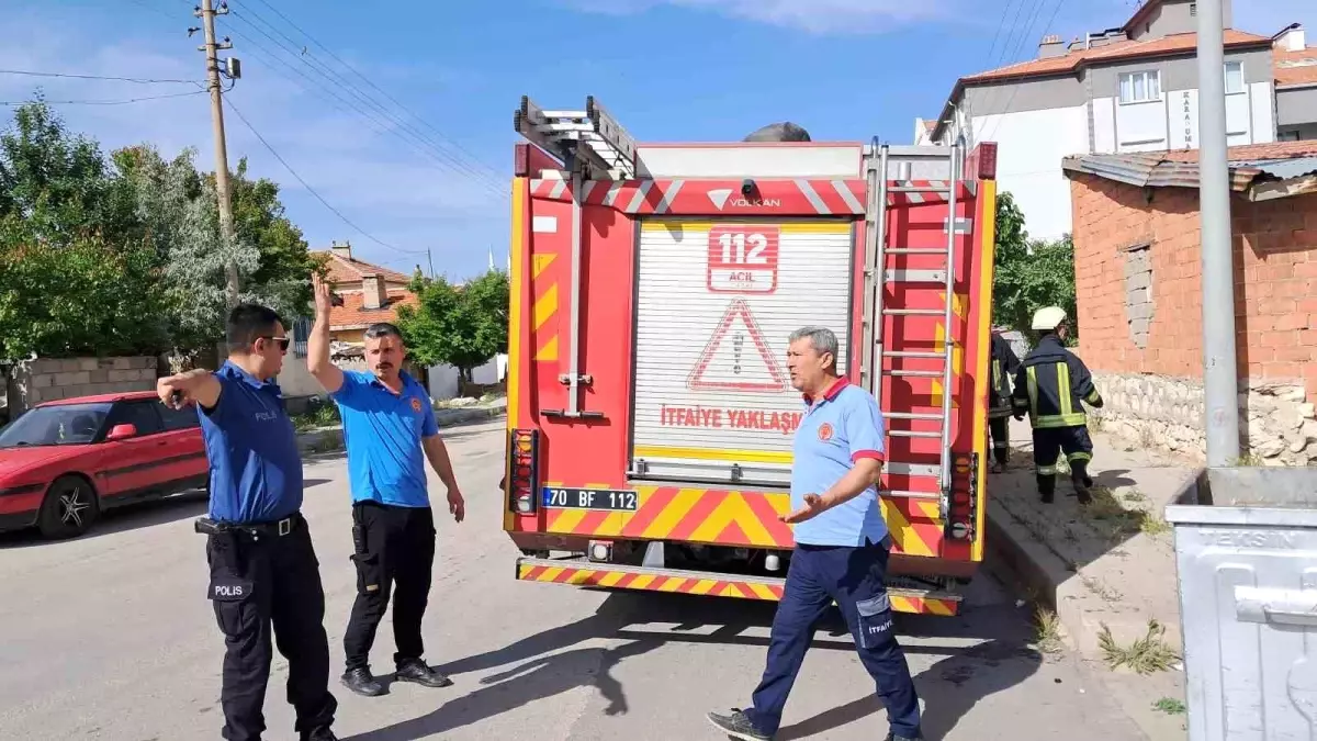 Karaman'da Ekmek Pişirirken Işık Hızında İhbar Geldi