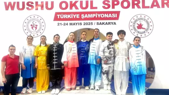 Eskişehir Wushu Şampiyonası'nda Zafere Doydu