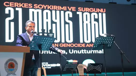Çerkes Soykırımı Anması Samsun'da Yapıldı