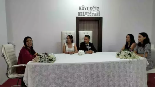 Köyceğiz'de Özel Tarihte Nikah Kıyma Yoğunluğu
