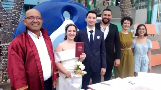 Fethiye'de 25 Çift Unutulmaz Tarihte Nikah Kıyıldı