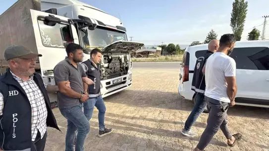 Erbaa'da Kaçak Göçmen Operasyonu