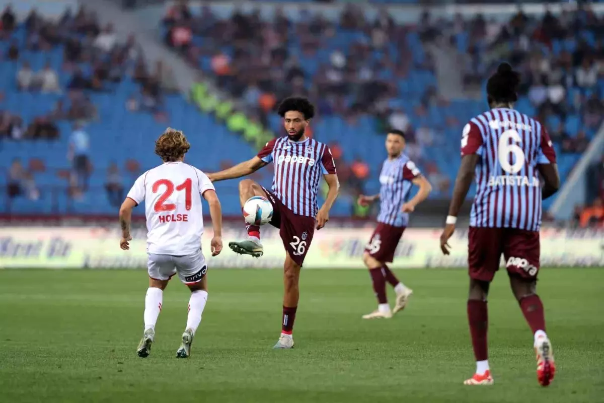 Trabzonspor - Samsunspor Maçının İlk Yarı Sonucu