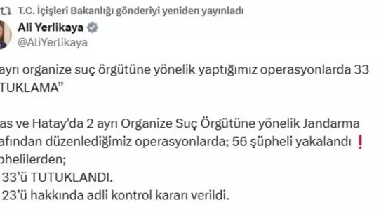 Sıfır İhtimal: 56 Şüpheli Tutuklandı