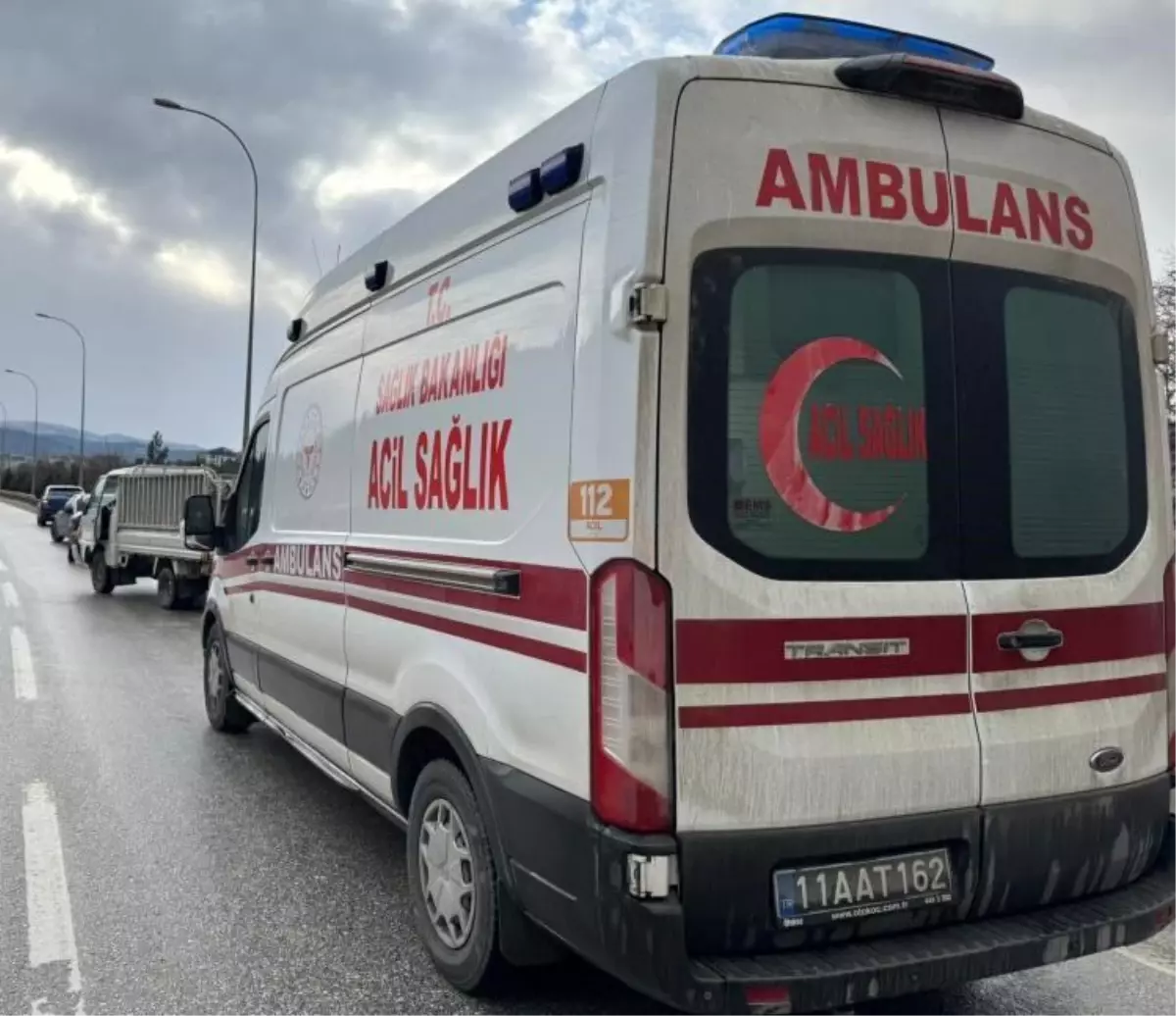 Bilecik'te Motosiklet Kazası