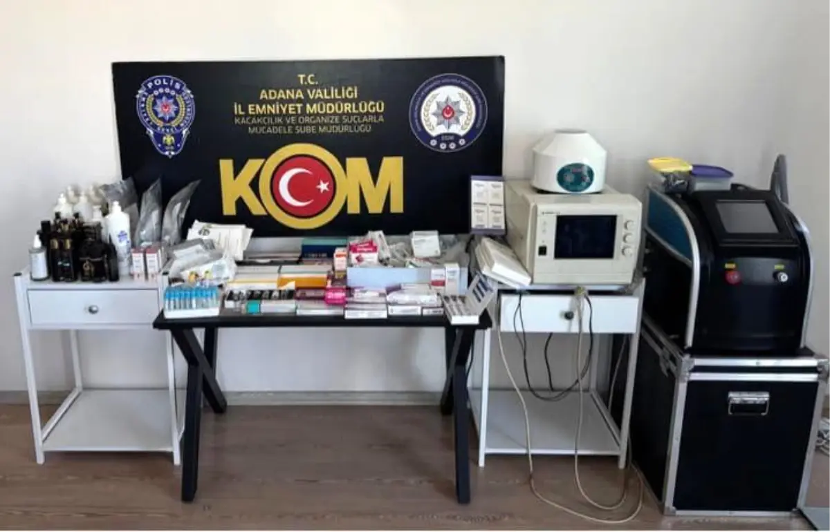 Adana'da Kaçak Sağlık Kliniğine Operasyon