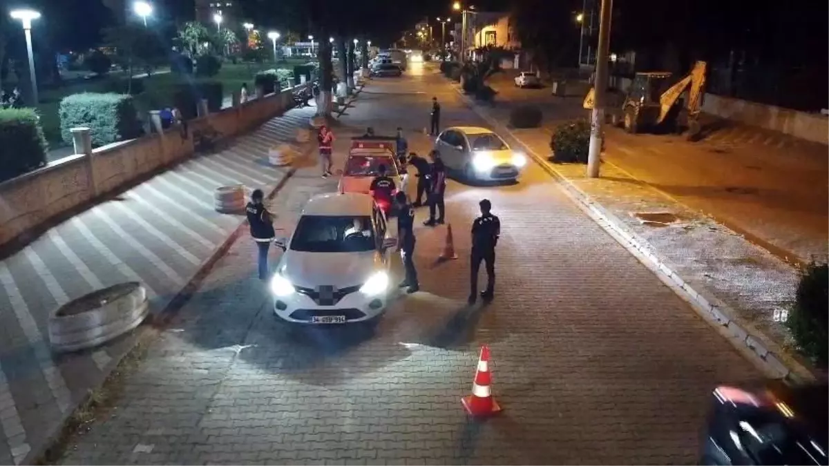 Edremit'te Asayiş Uygulaması: 4 Aranan Yakalandı