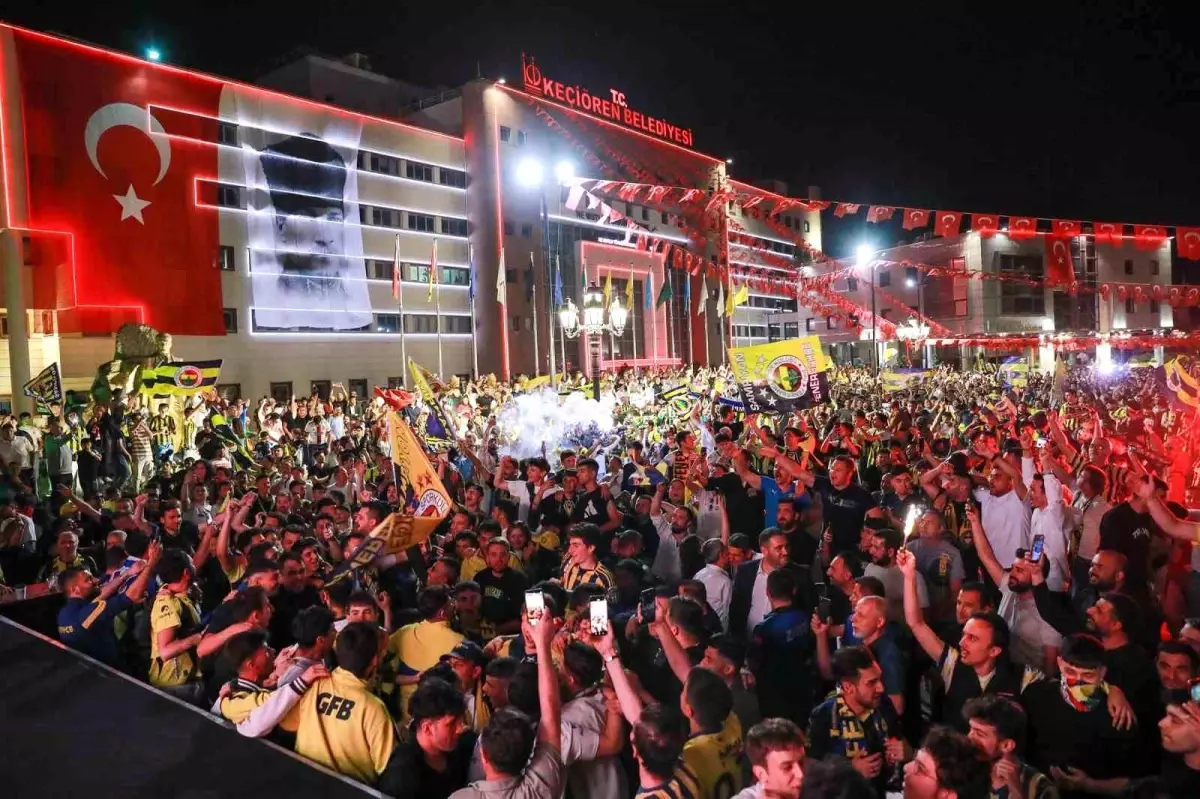 Fenerbahçe Beko Şampiyon, Keçiören Coşkuyla Kutladı
