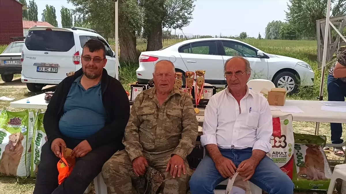 Sandıklı'da Av Köpeği Yarışması Düzenlendi