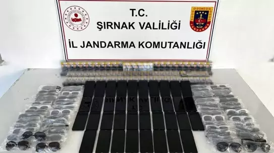 Şırnak'ta Kaçak Ürün Operasyonu