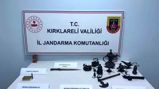 Kaçak Kazı Operasyonu: 2 Gözaltı