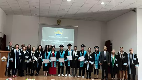 TÜ Uzunköprü'de Mezuniyet Heyecanı
