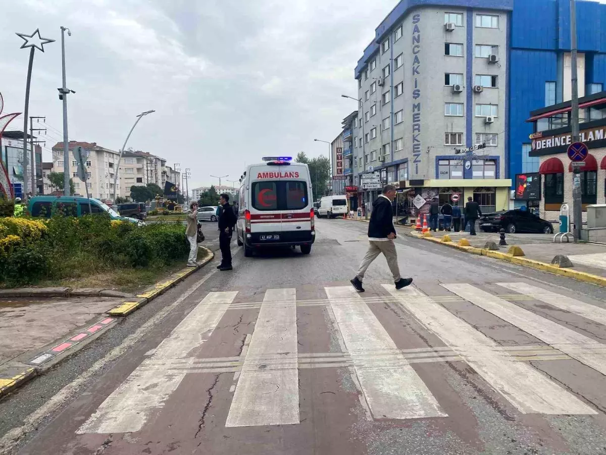 Kocaeli'de Yaya Kazası