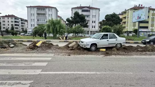 Bartın'da Kaçan Sürücü Kazaya Neden Oldu