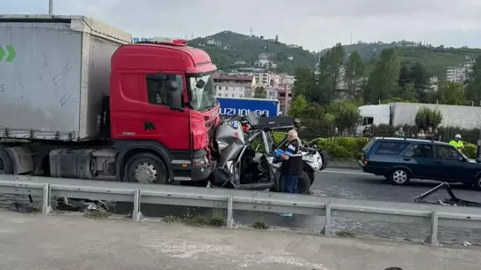 Yomra'da Zincirleme Kaza: 3 Yaralı