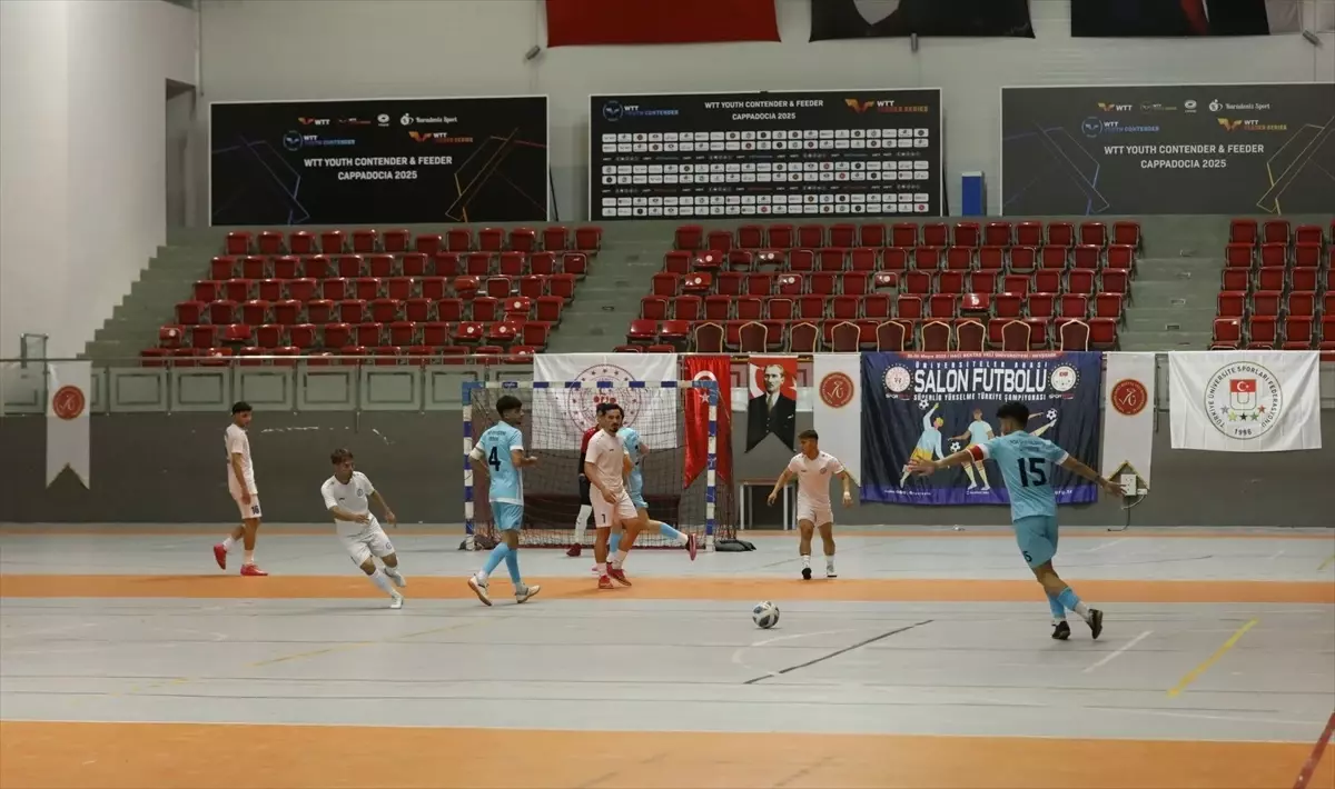 NEVÜ Futsal Müsabakalarına Ev Sahipliği Yapıyor