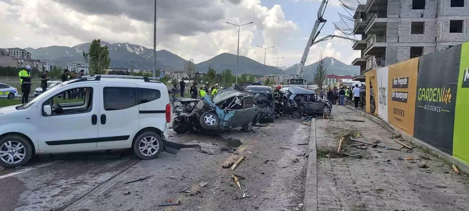 Erzurum'da Mikser Kontrolden Çıktı