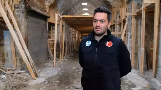 Kahramanmaraş Tarihi Çarşı Restore Ediliyor