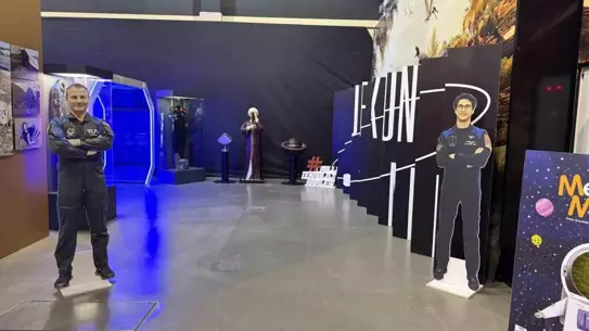 Kayseri Bilim Merkezi'nde Uzay ve Fosil Sergileri Açılıyor