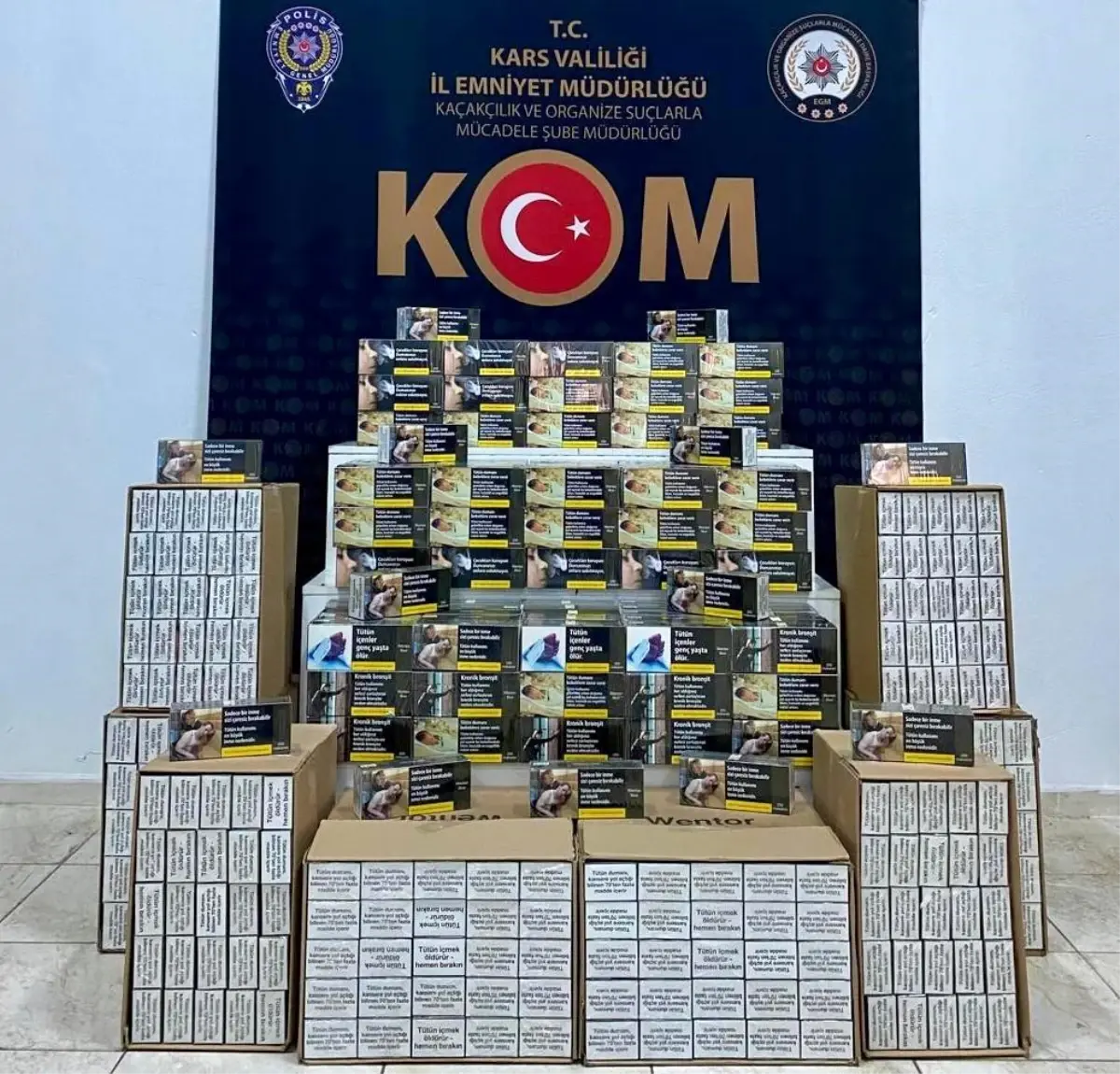 Kars'ta Kaçakçılık Operasyonu: 14 Gözaltı