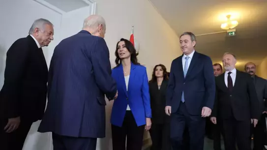 Bahçeli ve DEM Parti Heyeti TBMM'de Görüştü
