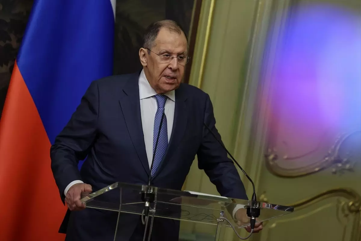Dışişleri Bakanı Fidan, Rus mevkidaşı Lavrov ile ortak basın toplantısında konuştu: (1)