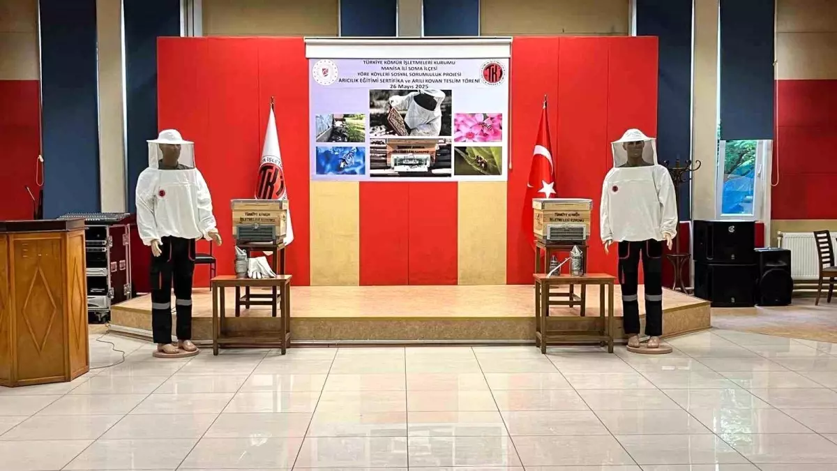 Soma'da Arıcılık Projesi Hayata Ge geçti
