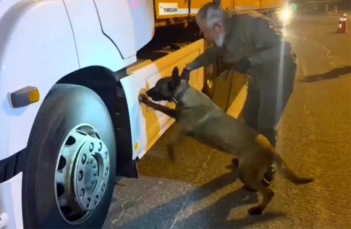 Tekirdağ'da Tırda 5 Kilo Uyuşturucu Ele Geçirildi