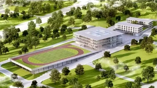 Çayırova'da Spor Lisesi İnşaatı Hızla İlerliyor