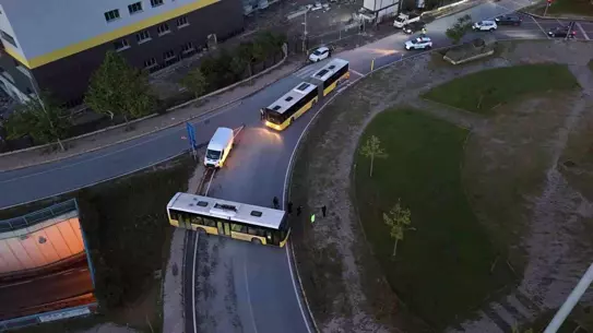 İstanbul'da Freni Boşalan Otobüs Kazası