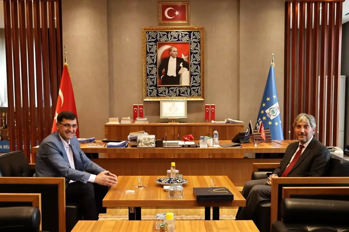 Kütahya İl Milli Eğitim Müdürü'nden Belediye Başkanı'na Ziyaret