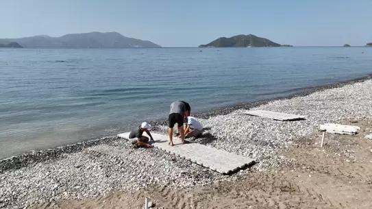 Fethiye'de Engellilere Özel Plaj Düzenlemesi