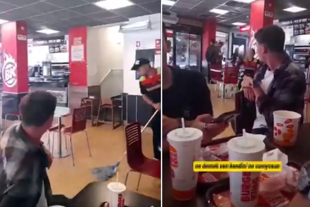 İzmir'deki Fast-Food Restoranında Genç Çalışana Azar
