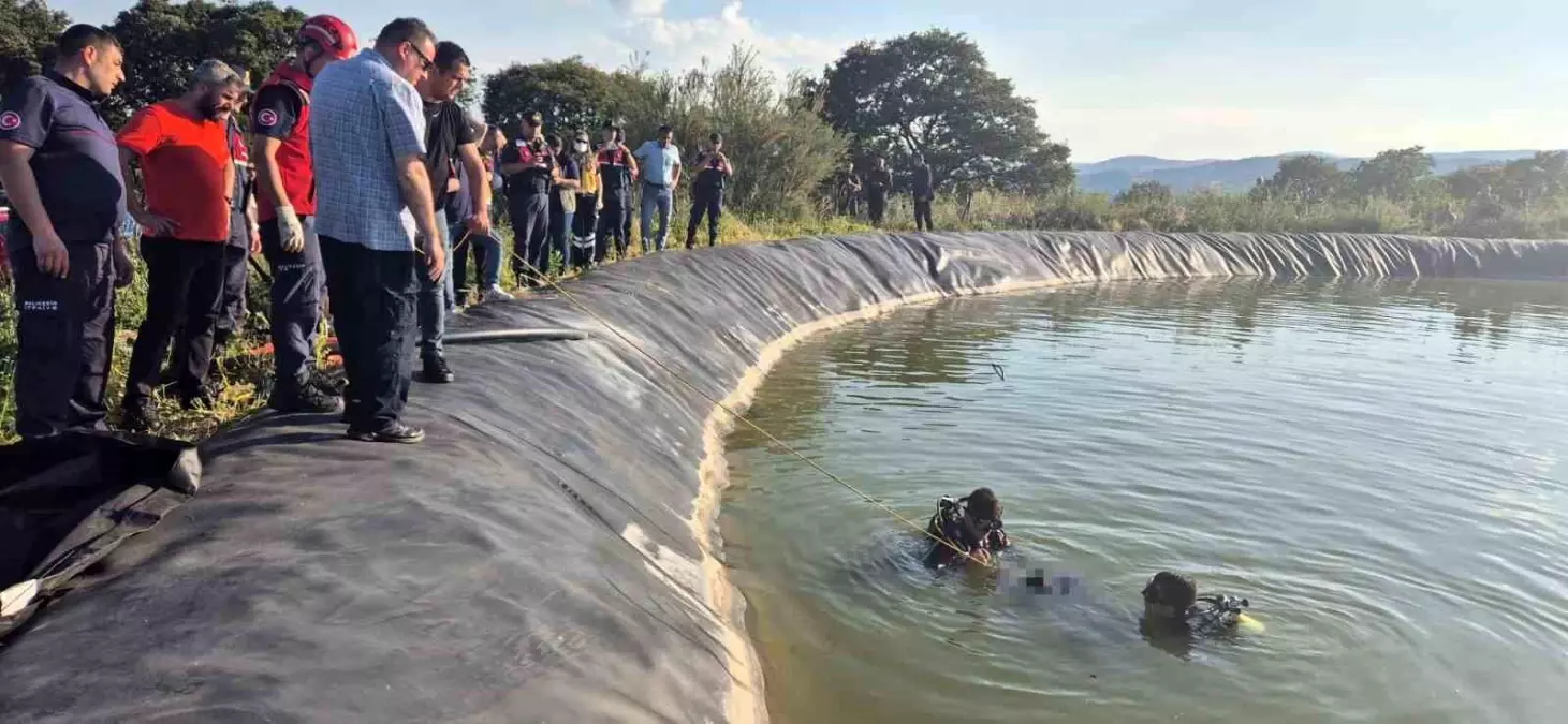 Susurluk'ta Gölet Kenarında Erkek Cesedi Bulundu
