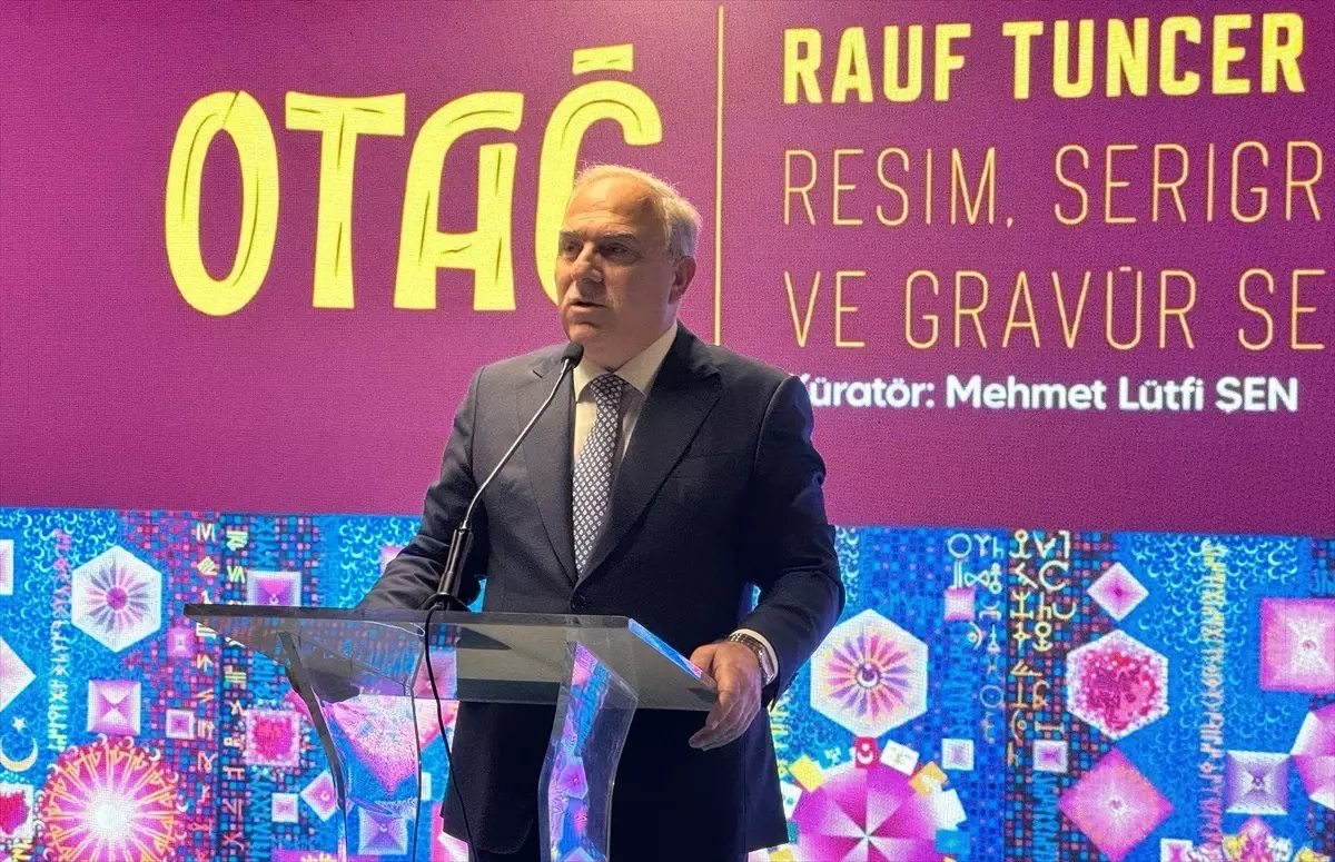 Rauf Tuncer'in 'Otağ' Sergisi Açıldı