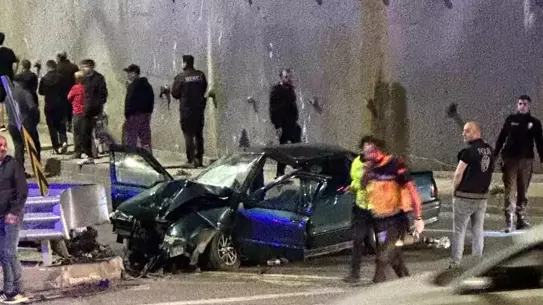 Zonguldak'ta Kaza: 1'i Ağır 4 Yaralı