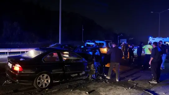 Beykoz'da Zincirleme Kazada 7 Yaralı