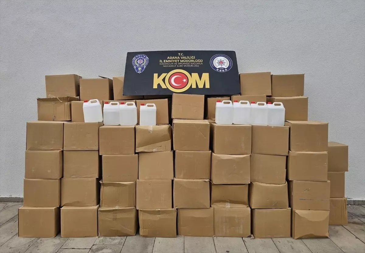 Adana'da Kaçakçılık Operasyonu