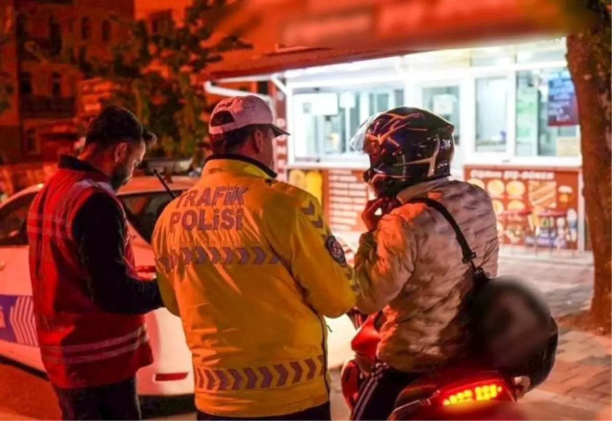 Isparta'da Gece Trafik Uygulaması