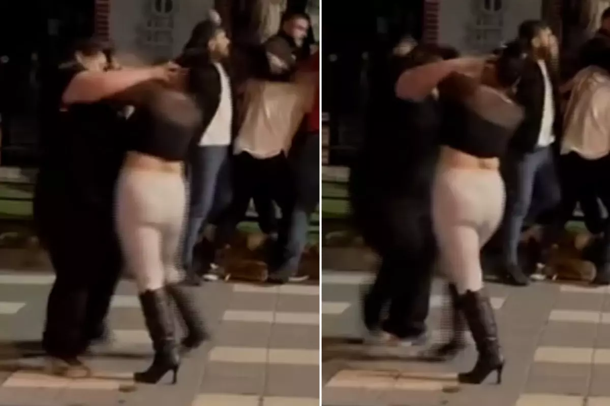 Bolu'da Gece Kavga: Yumruklar Havada Uçuştu