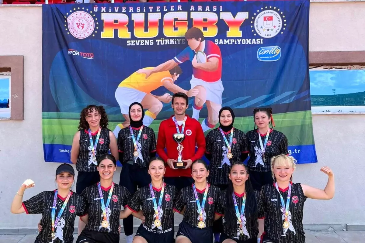 Kastamonu Üniversitesi Kadın Ragbi Şampiyonu
