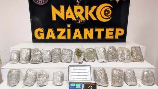 Gaziantep'te Uyuşturucu Operasyonu