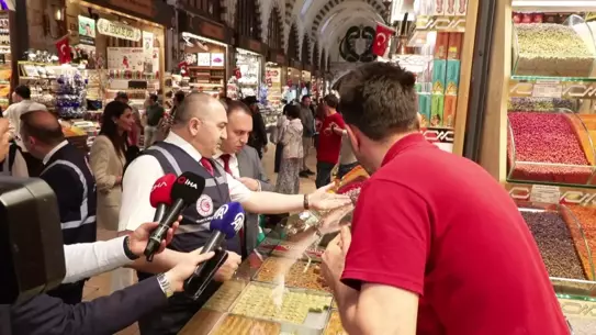 Fahiş Fiyat Denetimi Mısır Çarşısı'nda