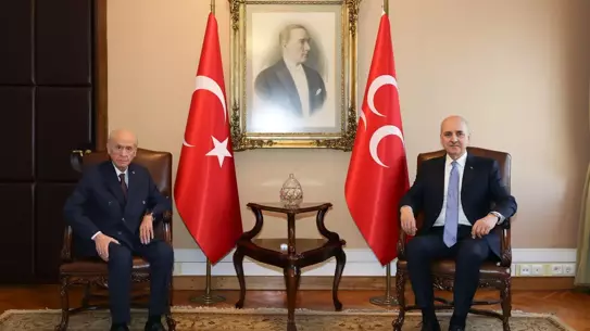 Kurtulmuş'tan Bahçeli'ye Ziyaret