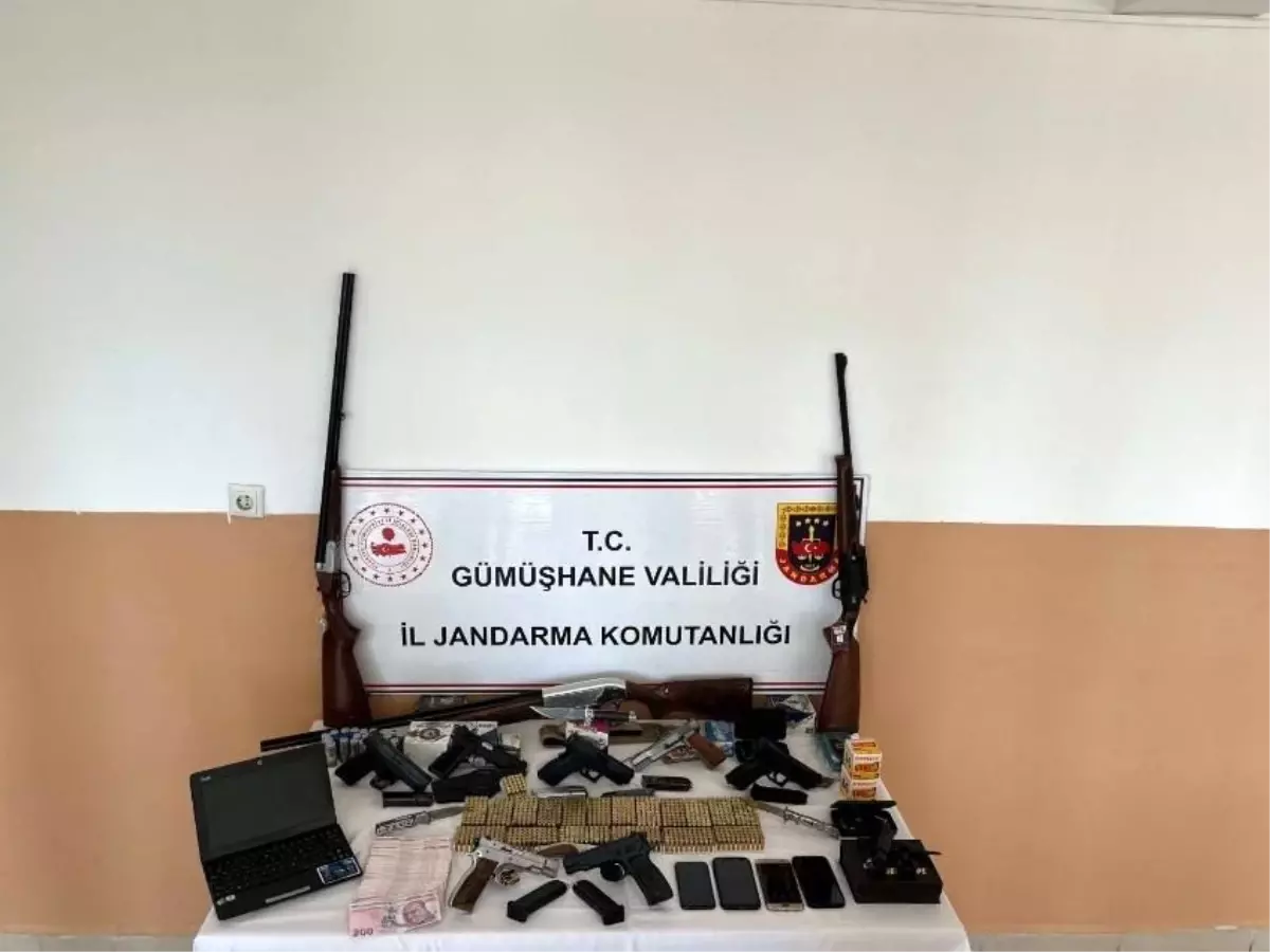 Gümüşhane'de Silah Ticareti Operasyonu