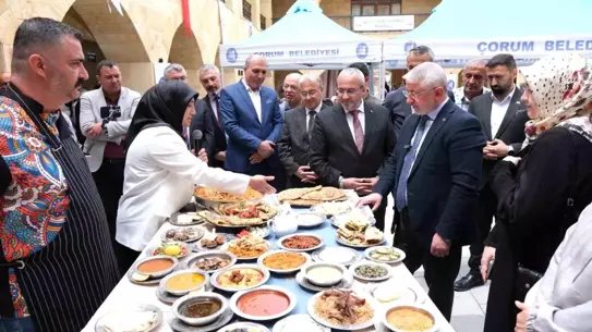 Çorum'da Türk Mutfağı Haftası Coşkuyla Kutlandı