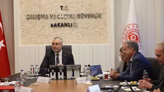 Işıkhan ve Dünya Bankası Heyeti Görüştü