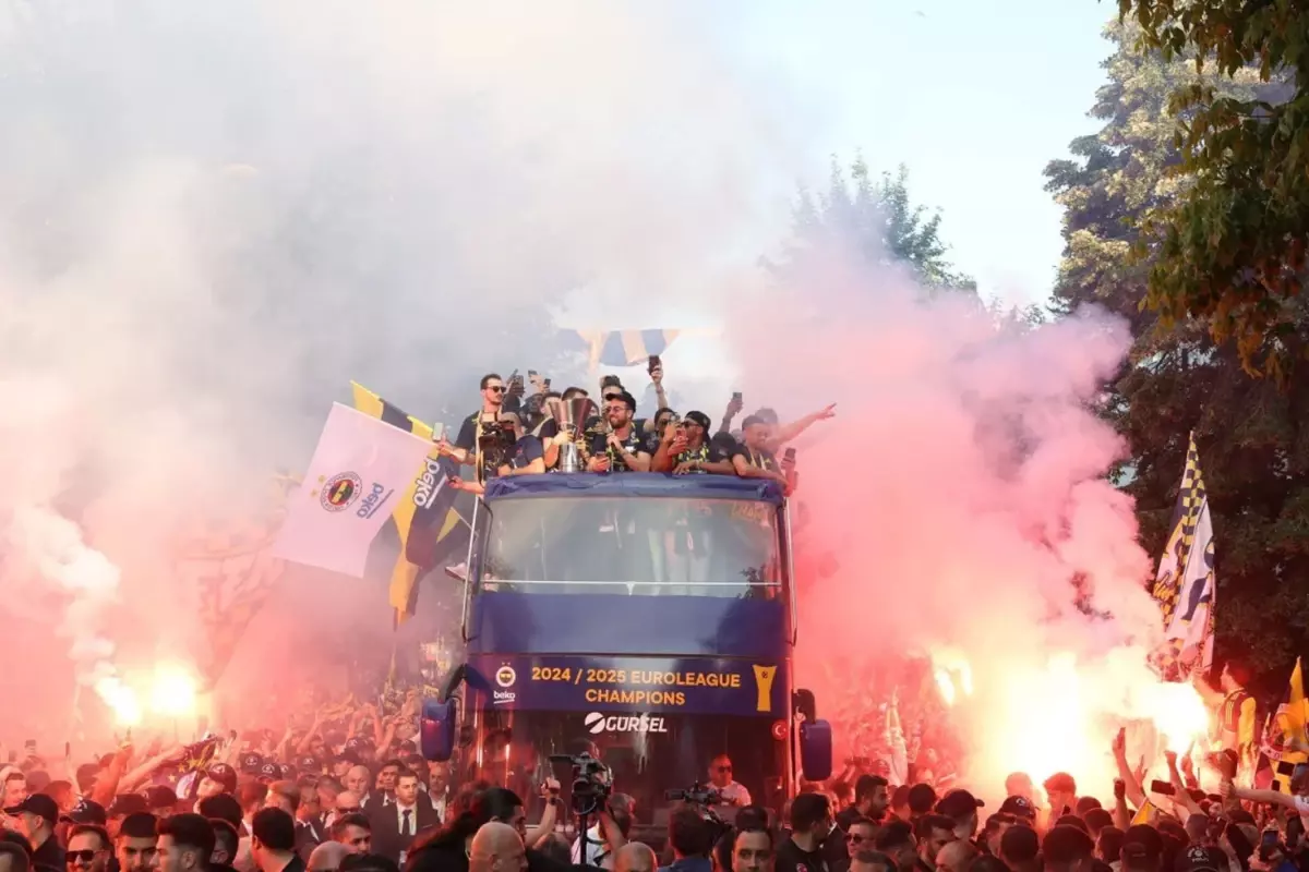 Galatasaray'ın Şampiyonluk Kutlaması